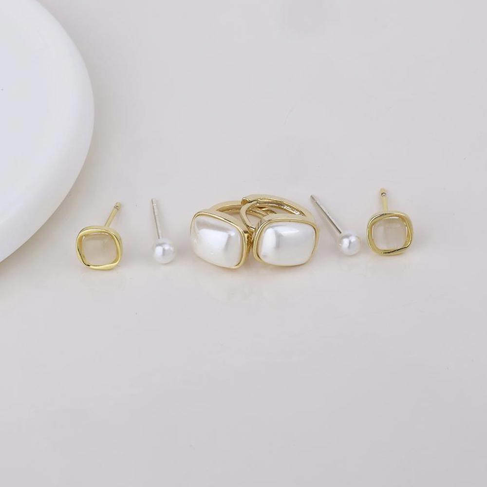 Peace of Mind Tiffany Earring Set Faux Gold Plated